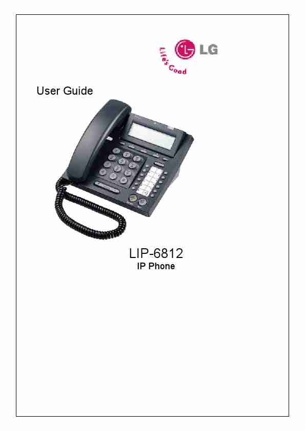 LG Electronics Telephone LIP-6812-page_pdf